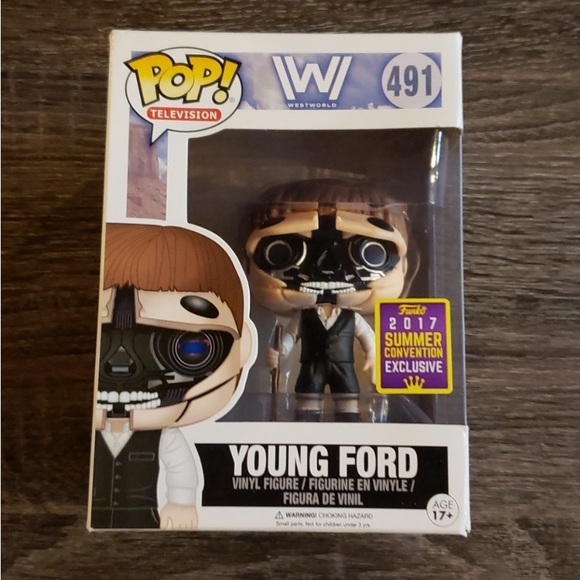 NIB Funko Pop Westworld TV
Young Ford Size: OS Funko Collector Box #491 2017 Ecc - Picture 2 of 6